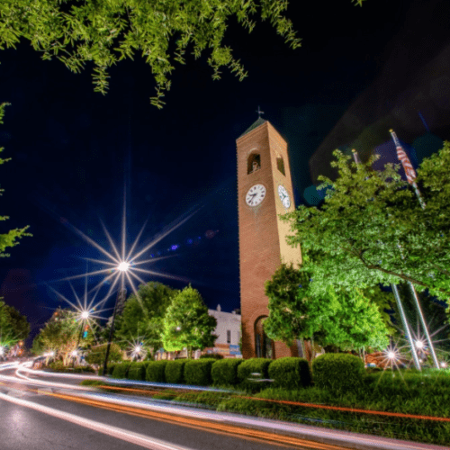 Downtown Spartanburg Clock Tower